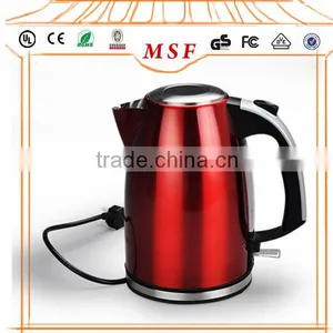 Red Coating Stainless Steel Electric Kettles With LED Indicator thumbnail-1