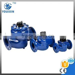 WS 50~150Vertical Vane Wheel Woltman Direct Reading Magnetic Detachable Mechanical Cast Iron Industrial Woltman Flow Water Meter thumbnail-1