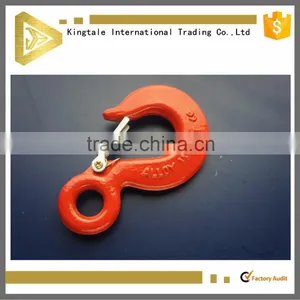 G80 Alloy Eye Hook With Red Painted thumbnail-2