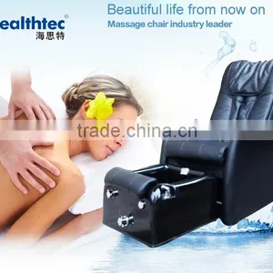Black Salon Nail Massage Pedicure Manicure Chair Used thumbnail-2