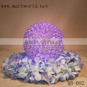 Round Shape Shinging Crystal Ball Wedding Decoration Materials Party Decoration Wedding(MB-002) thumbnail-3