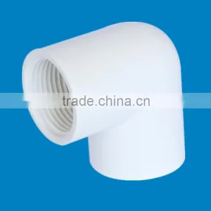 Plastic Pipe Fitting for Bathroom ASTM Sch 40 Pvc Female Elbow thumbnail-1