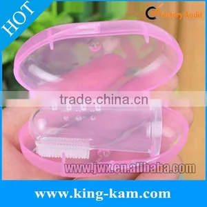Non-toxic Silicone Baby Toothbrush With Hygienic Box Packaging thumbnail-6