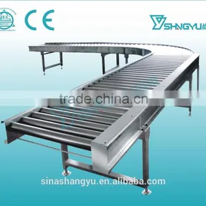 2016 High Quality 6M Working Table Stainless Steel Conveyor Table From Guangzhou thumbnail-3