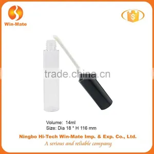 Best Sale Hyaline Cylinderical Private Label Plastic Empty Lip Gloss Tube thumbnail-1