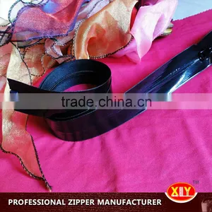 Fashion Long Chain Water Resistant Tape Waterproof Zipper , Diving Suits Zipper thumbnail-1