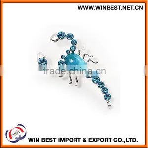 China Supplier Cheap Rhinestone Wedding Brooches thumbnail-5