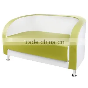 2015 Soft Hair Salon Waiting Chair for Barber Shop/3-seater Waiting Chair for Airport VIP Quality Choice thumbnail-1