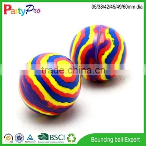 China Toy Zhejiang New 2015 Bulk Cheap Small Hard Colorful Rubber Balls Wholesale thumbnail-2