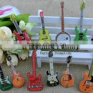 Custom Metal Guiter Badge Pins With Flashing thumbnail-1