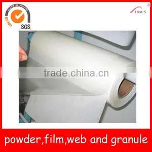 PES/copolyester Hotmelt Adhesive Film for Mesh Fabric Lamination for Shoes thumbnail-1