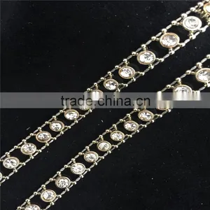 Bling Rhinestone Mesh Plastic Rhinestone Trimming Garment Accessories thumbnail-2