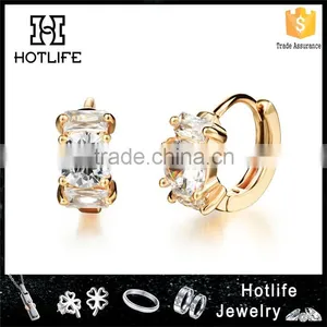 2016 Fancy Ladies Latest Design Gold Earings Earring Findings thumbnail-1