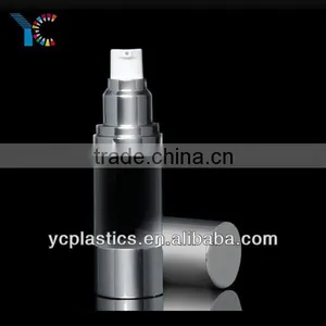 Transparent Bright Airless Cosmetic Pump Bottle Dispenser thumbnail-2
