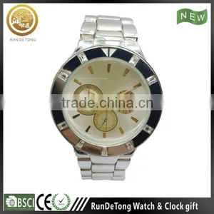 Unisex Stainless Steel Case Back Quartz Watch thumbnail-1