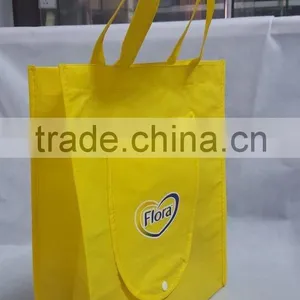 Custom Made Eco-friend Non Woven Folding Sport Bag From China thumbnail-5