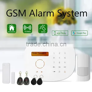 Intelligent Auto-dial Alarm System Usage GSM Burglar/Fire Security Alarm System & DIY House Security Alarm System thumbnail-3