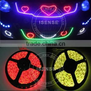 Beautiful Color RGB Smd5050 Taiwan Epistar Led Strip Light 12V for Wedding Car Decoration Materials thumbnail-1