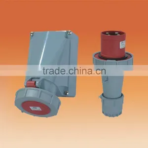 Full Plastic Tri-proof Plug and Sockets thumbnail-1