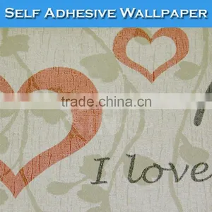 8001 Good Coverage Heart Images 3D Wall Decoration Kids Wallpaper thumbnail-1