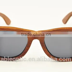 Wholesale 2016 Vintage UV400 Lens Design Bamboo Wooden Polarized Sunglasses Made in China Supplier's Choice thumbnail-2