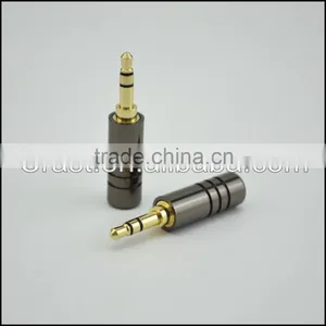 OEM Gold Plated 2.5mm 3 Pole Headphone Plug Stereo Wire Audio and Video Connectors for DIY Jack Adapter thumbnail-5