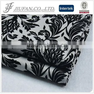 Jiufan Textile Good Quality Roma With Flocking Polyester Spandex 95/5 Ponti Fabric For Lady's Sweater Garment thumbnail-1