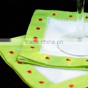 Embroidery Cocktail Napkin thumbnail-1