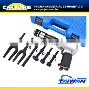 CALIBRE Pneumatic Tool 7pc Impact Ball Joint Separator Impact Air Hammer Set thumbnail-1