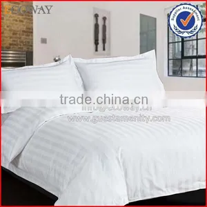 Wholesale Hotel White Strip 100% Cotton Chinese Duvet Cover thumbnail-1