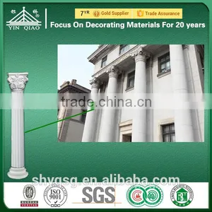 Roman Column/ Gypsum of Paris/Fiberglass Reforced Gypsum Pillars thumbnail-3