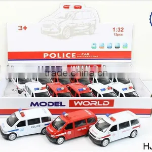 1:32 Metal Police Car,pull Back Car With Music thumbnail-1