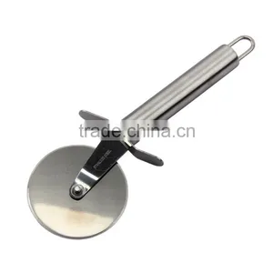 Heavy Pizza Cutter Wheel With Handle Stainless Steel thumbnail-1