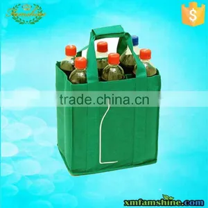 Wholesale Promotion 6 Bottle Nonwoven Wine Bag thumbnail-1