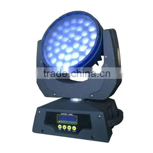 China Led Stage Light 36x10w RGBW4in1 Led Zoom Moving Wash Light With Dmx Control thumbnail-1