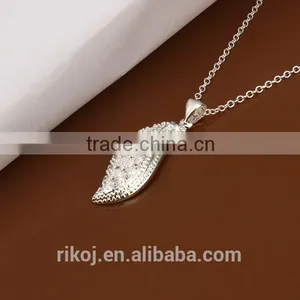 2015 Solid 925 Sliver Plated Fashionable Rhinestone Bridal Jewelry thumbnail-1