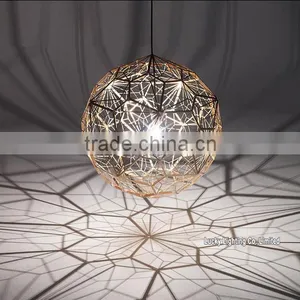 Unique Design Decorative Pendent Light Stainless Steel Ball Pendent Lamp thumbnail-1