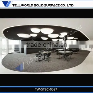 2014 Hot Sale Luxury Nightclub Bar Counter Wine Bar Counter Design, Acrylic Solid Surface Furniture thumbnail-1