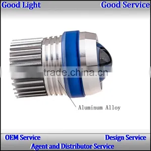 Ovovs Led Headlight Flash/driving Light for Motorcycle With Red, Green,blue,white Ring thumbnail-5