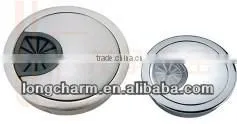 Rectangular Round Plastic Desk Grommets/ Desk Cable Grommet thumbnail-1