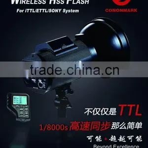 CONONMARK Digital 600WS I6T Digital Camera Studio Outdoor Photo Strobe Flashlight With Transmitter thumbnail-1