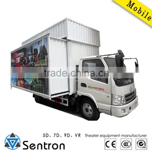 Attractive Mobile 5D 6D 7D 8D 9D XD Cinema For Amusement Park Truck Mobile 12D Cinema thumbnail-2