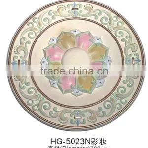 High Quality Factory Price pu Moulding /lamp Holder/ pu Medallion/pu Foam Ceiling Tiles /medallion for Interior Decoration thumbnail-2