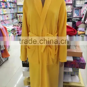 Ladies Super Soft Coral Fleece Sex Women's Winter Sleepwear Bathrobes thumbnail-1