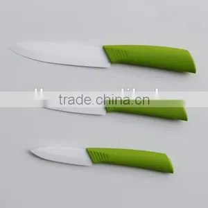 Extremely Sharp Ceramic Zirconium Material Blade Knife in Plastic Handle With Various Colors Options thumbnail-1