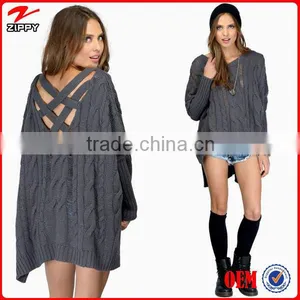 Korean Fashion Knitted Sweaters for Woman Sweater High Fashion Womens Clothing China Supplier Quality Choice thumbnail-6