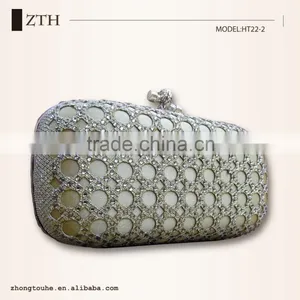 Wholesale Elegant Skeleton Design Clutch Box thumbnail-2