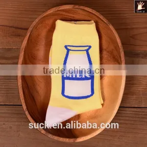 Lovely Gout Milk Color Female Short Stockings Chocolate Color Ankle Socks for Four Seasons thumbnail-4