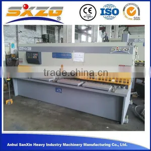 Factory Direct Sale E21 NC Control Hydraulic Swing Beam Stainless Steel Plate Shearing Machine thumbnail-3