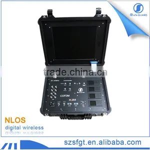 rf Wireless Transmitter Professional 4ch Cofdm Video Receiver thumbnail-1